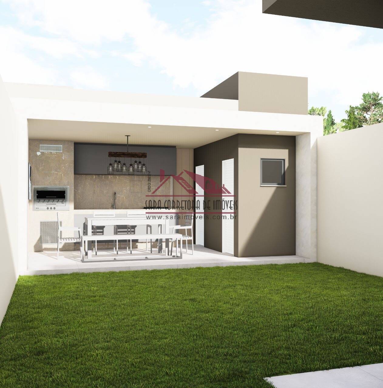 Casa à venda com 3 quartos, 105m² - Foto 1